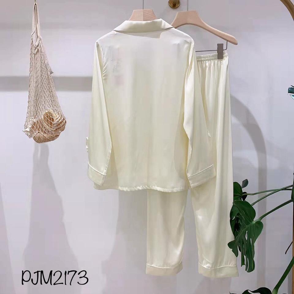 Pajamas lụa mịn túi đan chéo - PJM2173-duoc-ban-tai-BlvckNo - Đồ ngủ cao cấp có sẵn