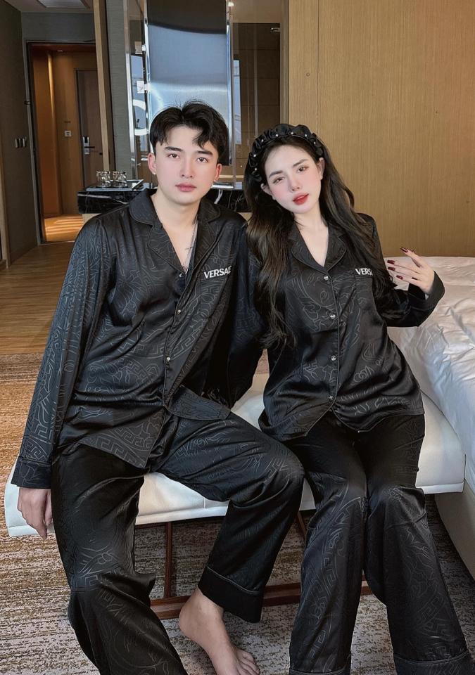 Pajamas Versace đen siêu cấp - PJM2117-duoc-ban-tai-BlvckNo - Đồ ngủ cao cấp có sẵn