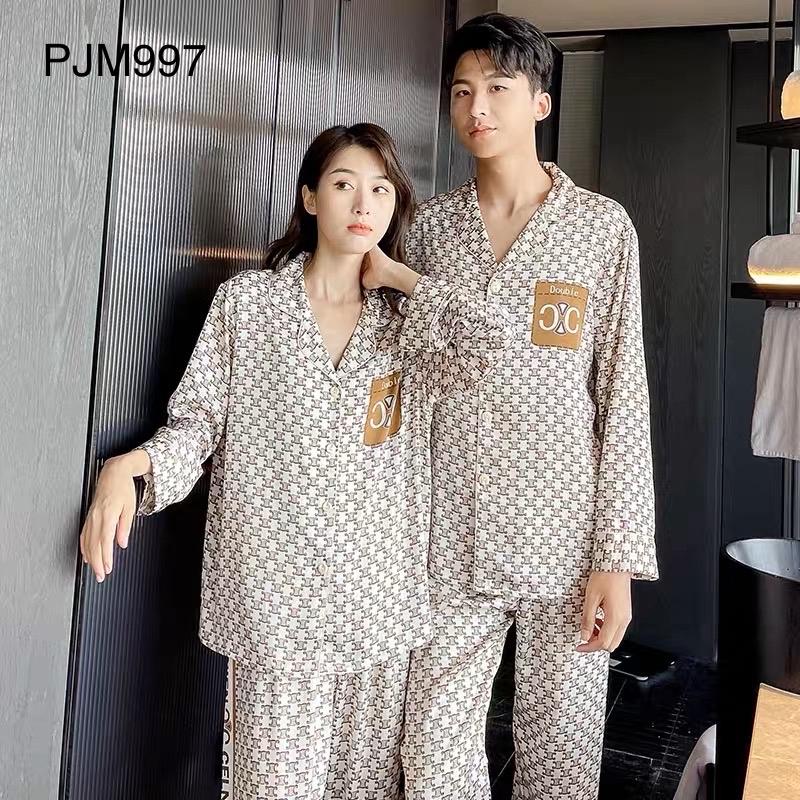 PJM lụa dài Celine - PJM997-duoc-ban-tai-BlvckNo - Đồ ngủ cao cấp có sẵn