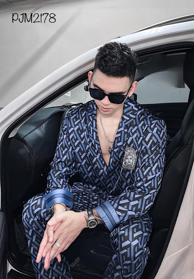 Pajamas nam Versace lụa mịn siêu cấp - PJM2178-duoc-ban-tai-BlvckNo - Đồ ngủ cao cấp có sẵn