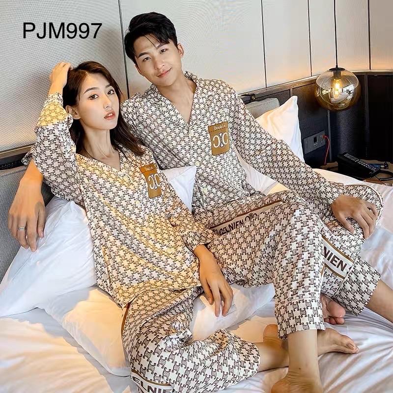 PJM lụa dài Celine - PJM997-duoc-ban-tai-BlvckNo - Đồ ngủ cao cấp có sẵn