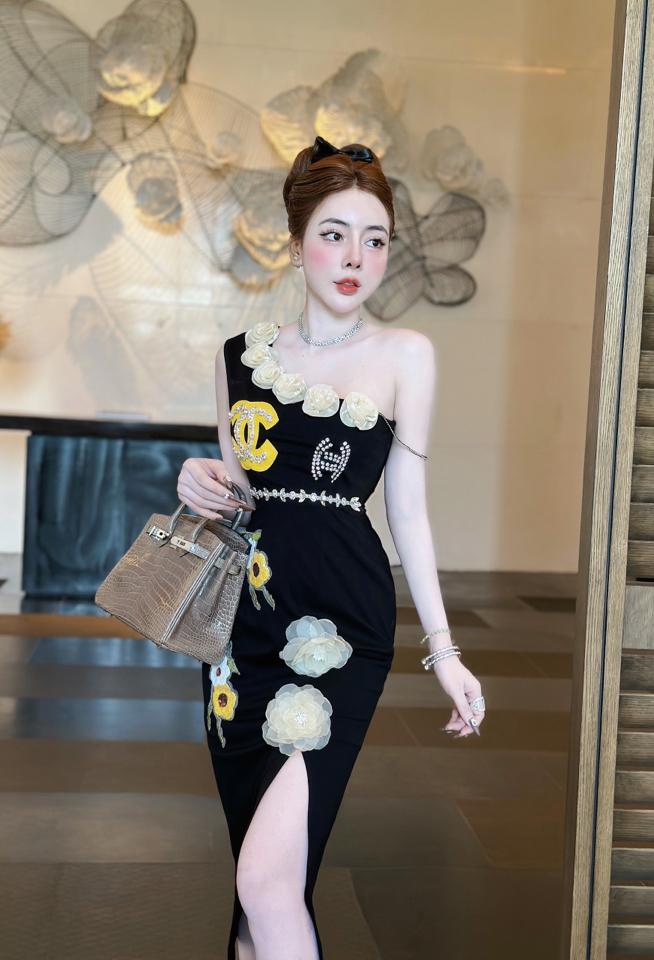 Váy đen Chanel - V0026-duoc-ban-tai-Venus Boutique