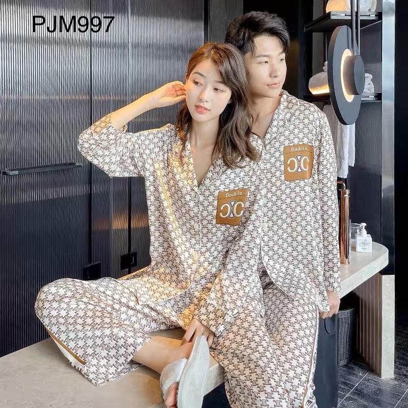 PJM lụa dài Celine - PJM997-duoc-ban-tai-BlvckNo - Đồ ngủ cao cấp có sẵn