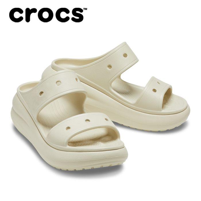 Crocs W - Crush Sandal Bone-duoc-ban-tai-Diệu Hằng Auth