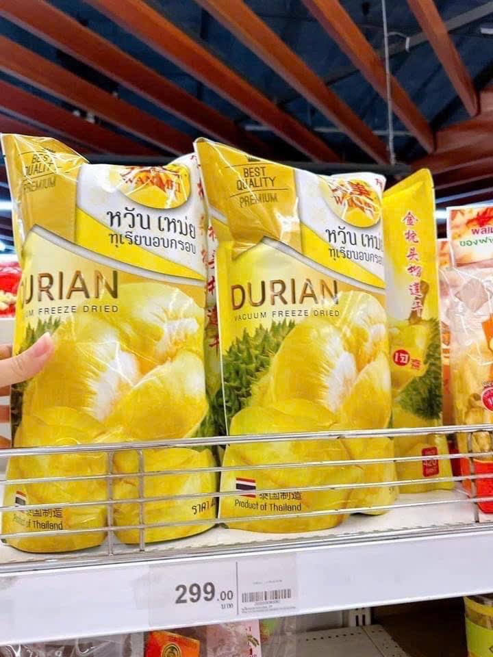 Sầu riêng sấy-duoc-ban-tai-Huyenanh.BKK