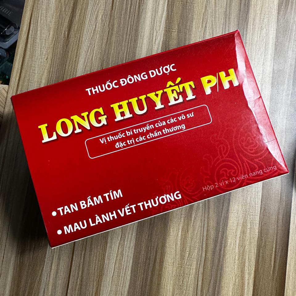 Long huyết tan bầm ( 1 vỉ ) -duoc-ban-tai-Shop Bảo Bảo