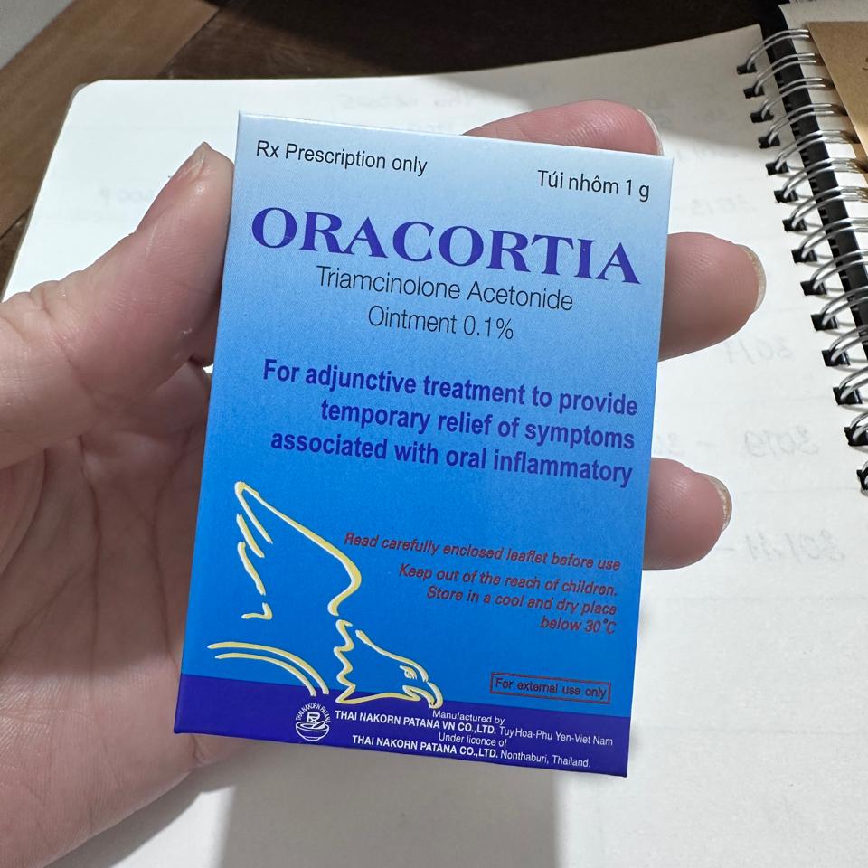 Gói bôi nhiệt miệng ORACORITA-duoc-ban-tai-Shop Bảo Bảo