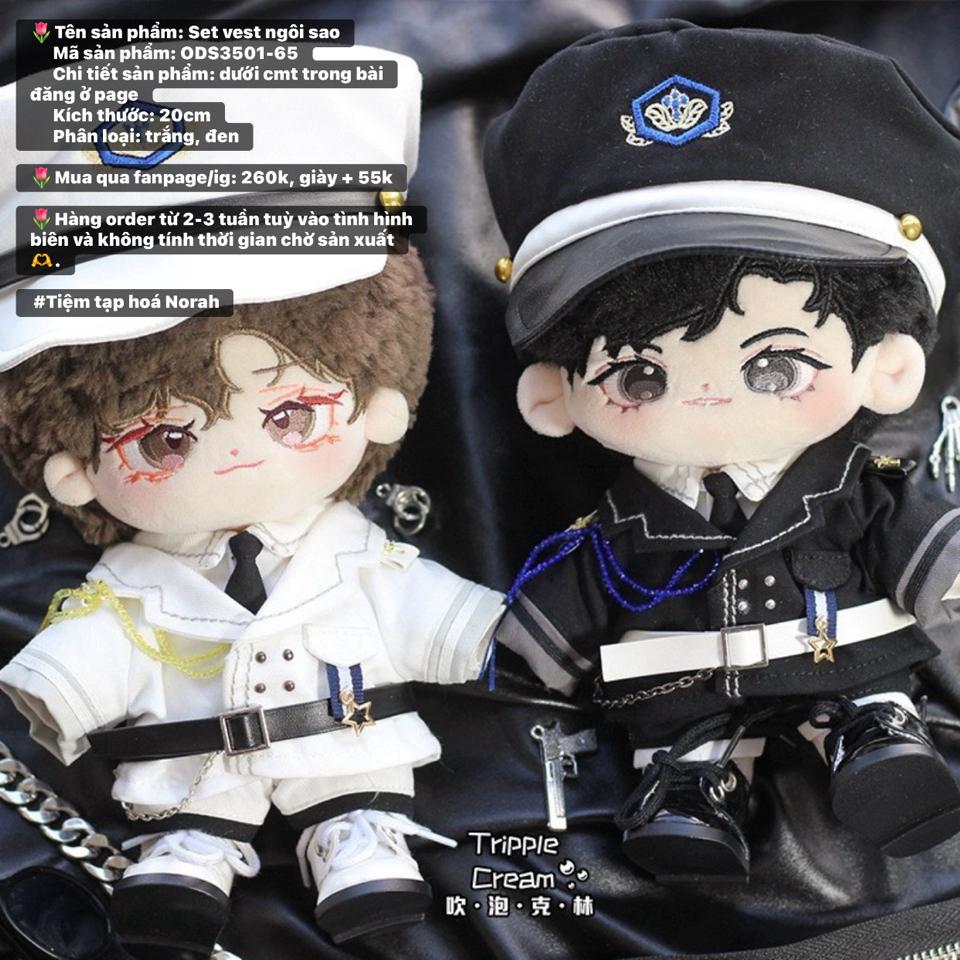【OD01-65】Set vest ngôi sao TrippleCream dành doll 20cm -duoc-ban-tai-Tiệm tạp hoá Norah