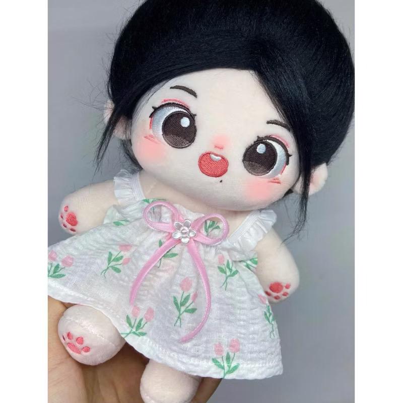【OD234】 Váy tulip đính nơ hồng dành cho doll 20cm-duoc-ban-tai-Tiệm tạp hoá Norah