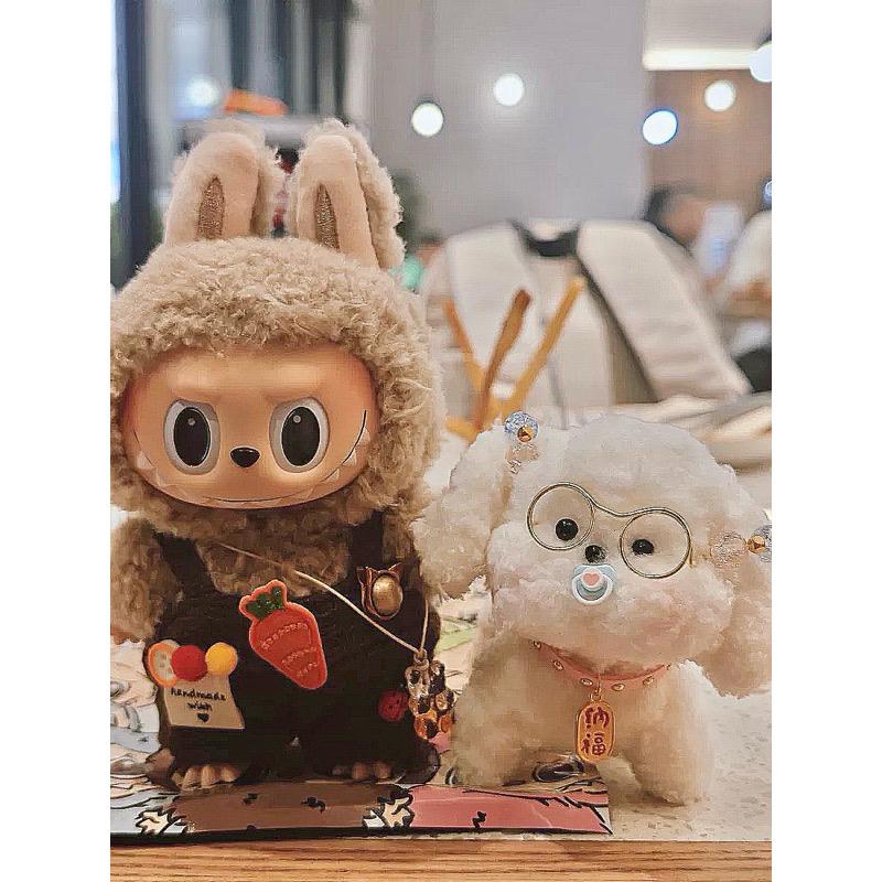 【OD207】Set yếm nâu cà Carrot dễ thương dành cho doll 10cm/Labubu-duoc-ban-tai-Tiệm tạp hoá Norah