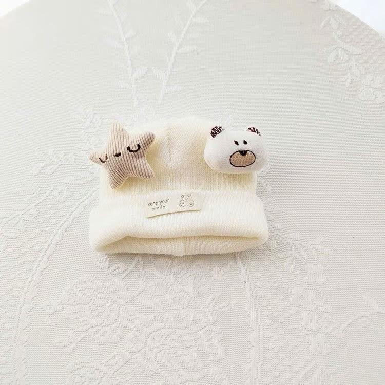 【PKD17】Mũ len trắng dành cho doll 20cm-duoc-ban-tai-Tiệm tạp hoá Norah