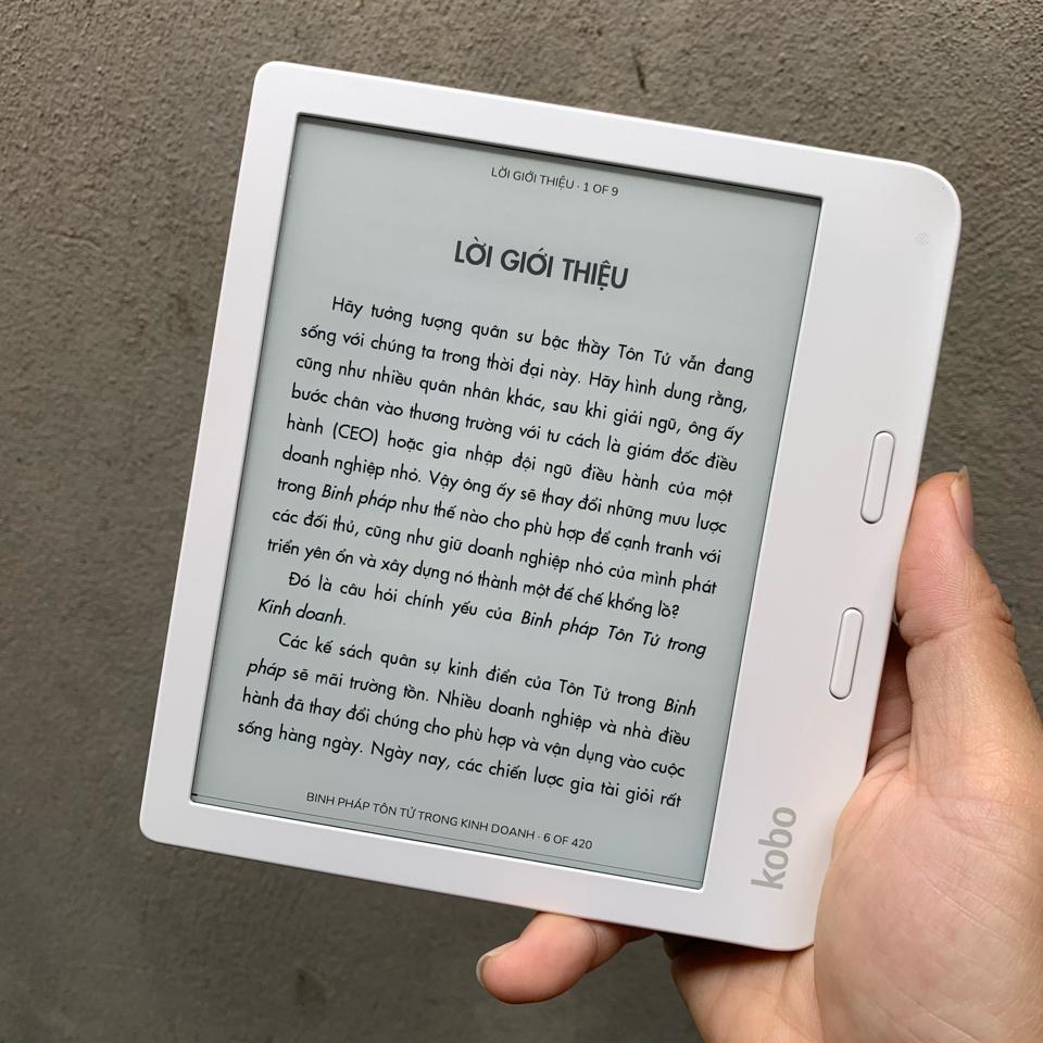 Kobo libra 2 white likenew nobox-duoc-ban-tai-BKTECH STORE