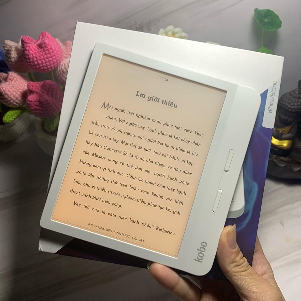 Kobo libra H20 likenew -duoc-ban-tai-BKTECH STORE