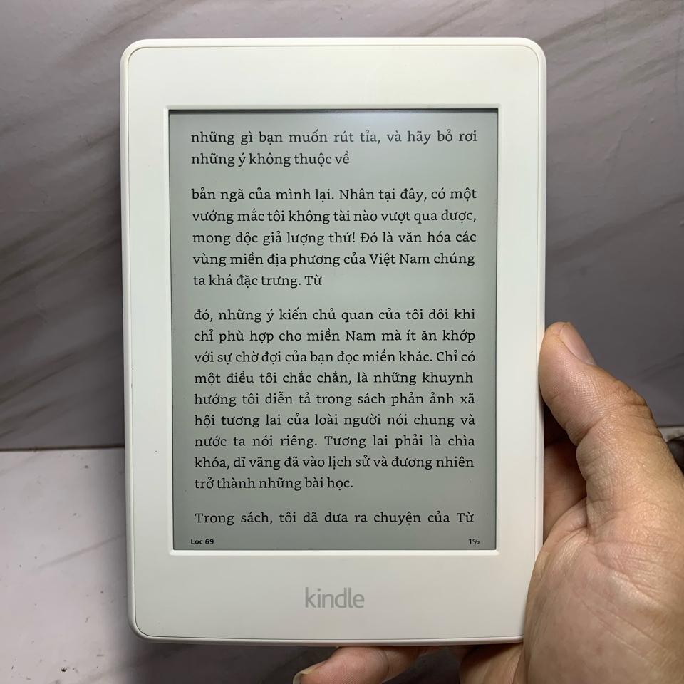 Kindle paperwhite 3-32GB Trắng likenew-duoc-ban-tai-BKTECH