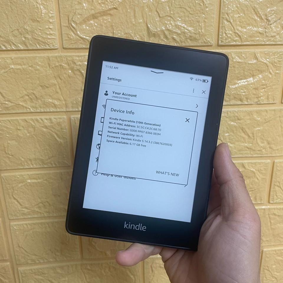 Kindle ppw4-8Gb 97%-duoc-ban-tai-BKTECH STORE