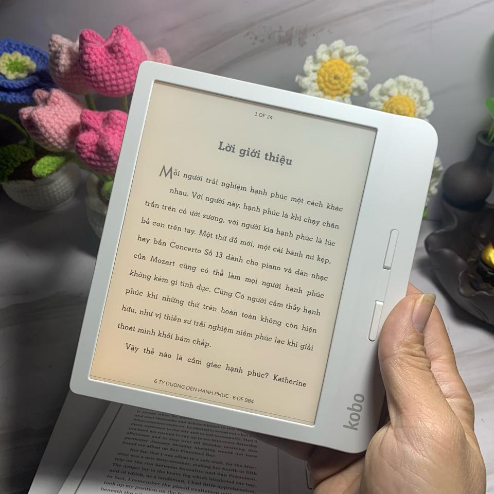 Kobo libra H20 likenew -duoc-ban-tai-BKTECH STORE