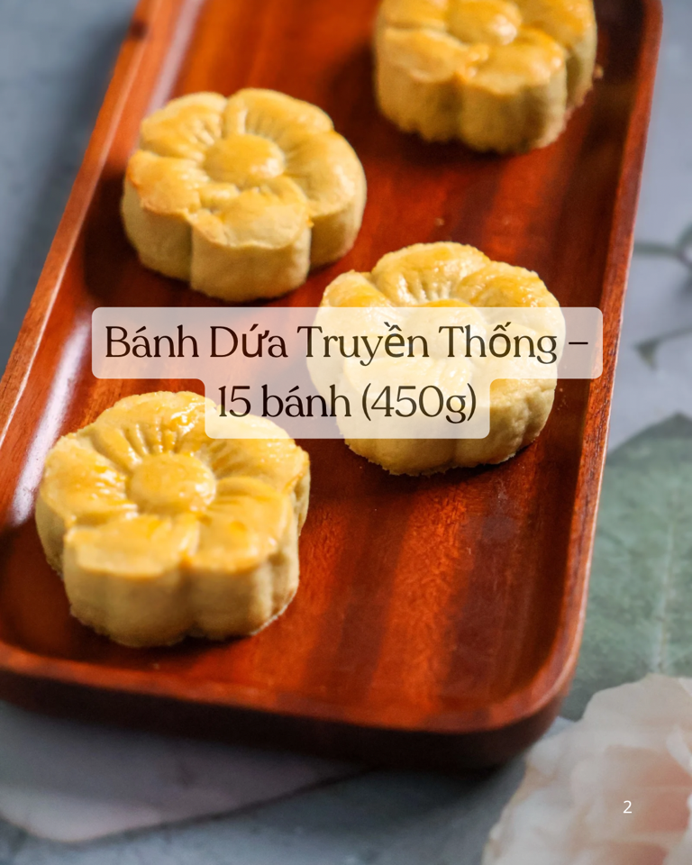 Bánh dứa Đài Loan - 15 bánh 450g-duoc-ban-tai-Bếp Xanh NPfresh - Tiệm Bánh Handmade Online
