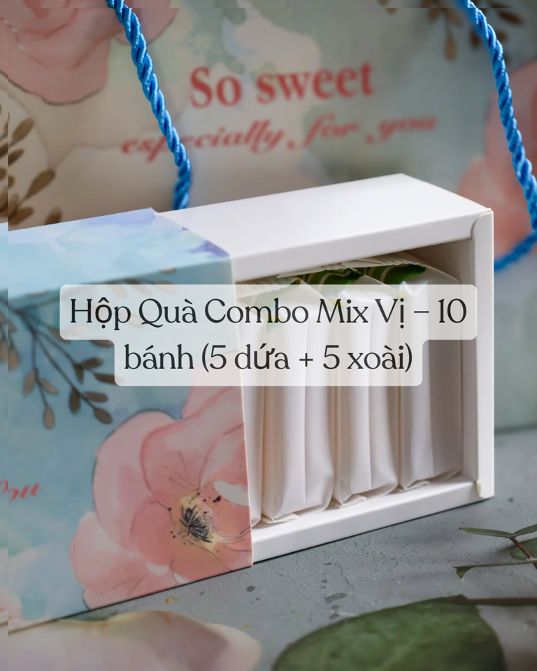 Hộp Mix vị - 300g -duoc-ban-tai-Bếp Xanh NPfresh - Tiệm Bánh Handmade Online