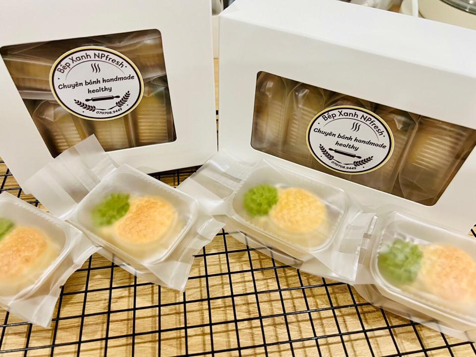 Bánh dứa ĐL nhân cam trần bì - 200g-duoc-ban-tai-Bếp Xanh NPfresh - Tiệm Bánh Handmade Online