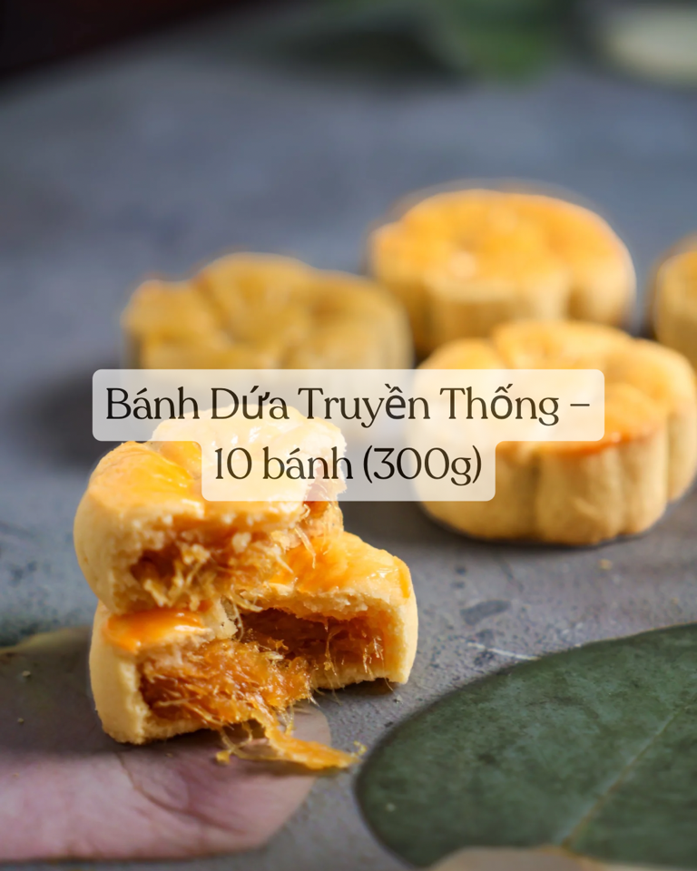 Bánh dứa Đài Loan - 10 bánh 300g-duoc-ban-tai-Bếp Xanh NPfresh - Tiệm Bánh Handmade Online