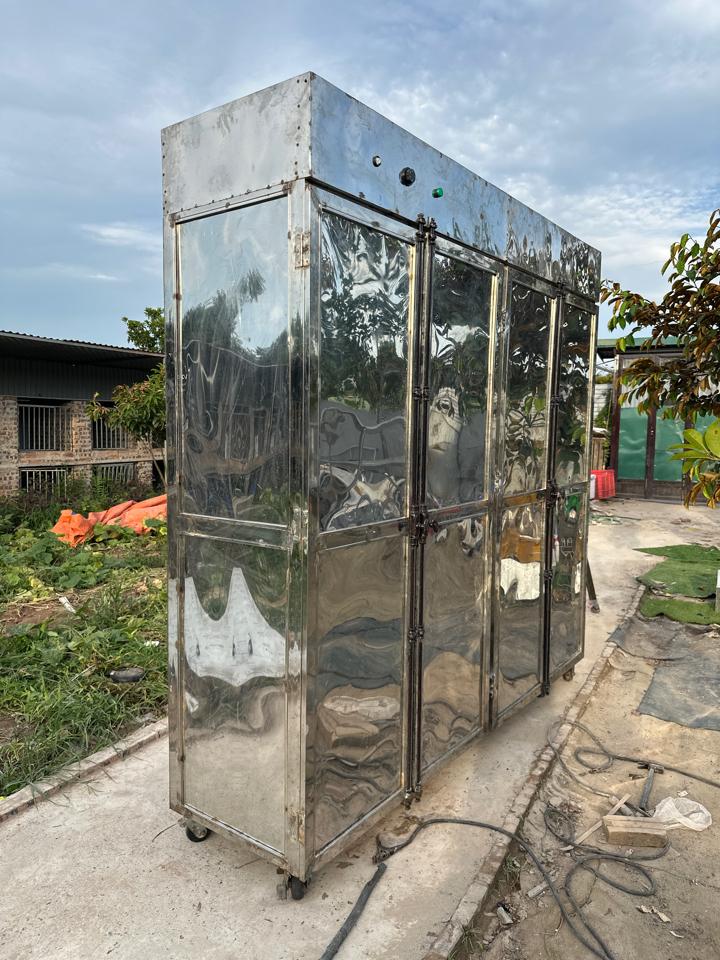 S100526 tủ sấy bát 2m42x62x2m30-duoc-ban-tai-Vua Đồ Cũ