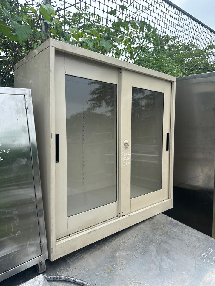 S100526 Tủ sắt cửa kéo  90x46-duoc-ban-tai-Vua Đồ Cũ