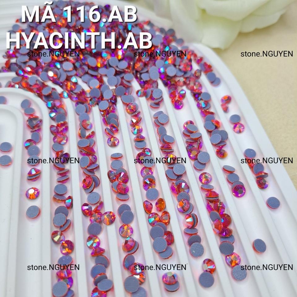ĐÁ MÃ 116_AB HYACINTH AB  LOẠI 1 CAO CẤP- ĐÁ ỦI NHIỆT -ĐÁ NAILS-duoc-ban-tai-0776610669.STONE.NGUYEN