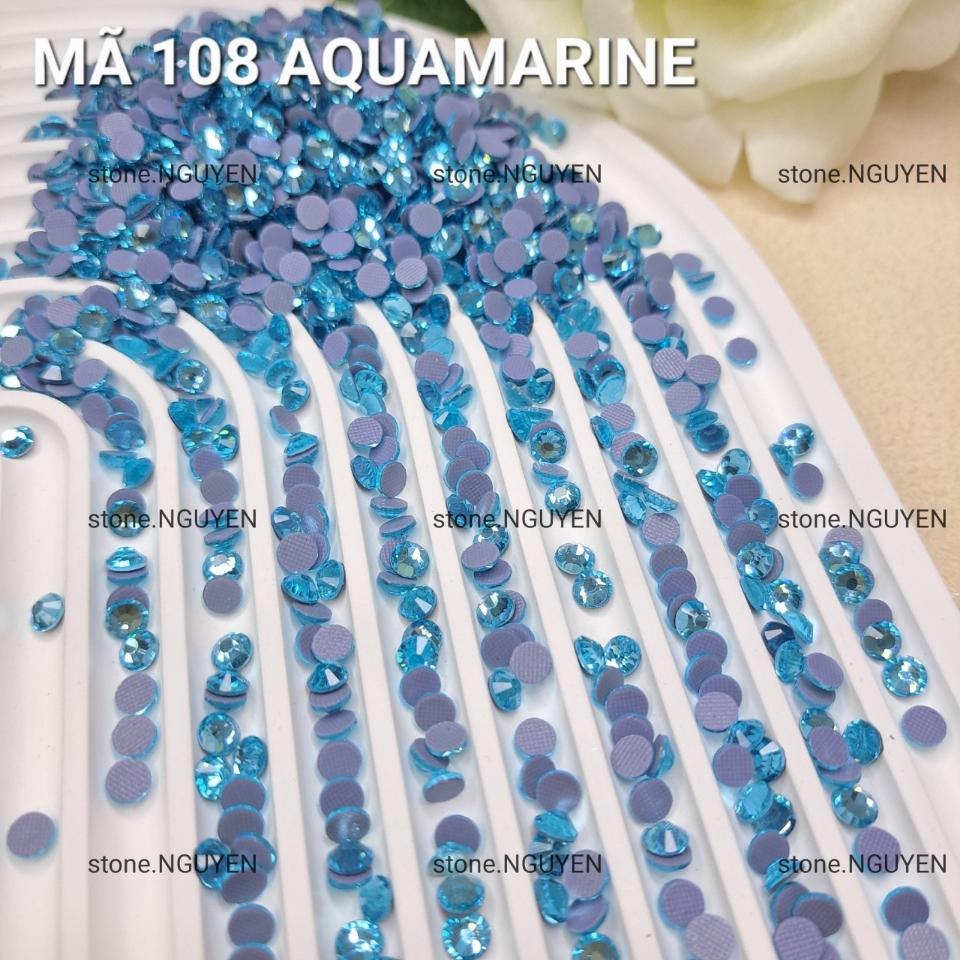ĐÁ MÃ 108 AQUAMARINE  LOẠI 1 CAO CẤP- ĐÁ ỦI NHIỆT -ĐÁ NAILS Sao chép Sao chép Sao chép Sao chép Sao chép-duoc-ban-tai-0776610669.STONE.NGUYEN
