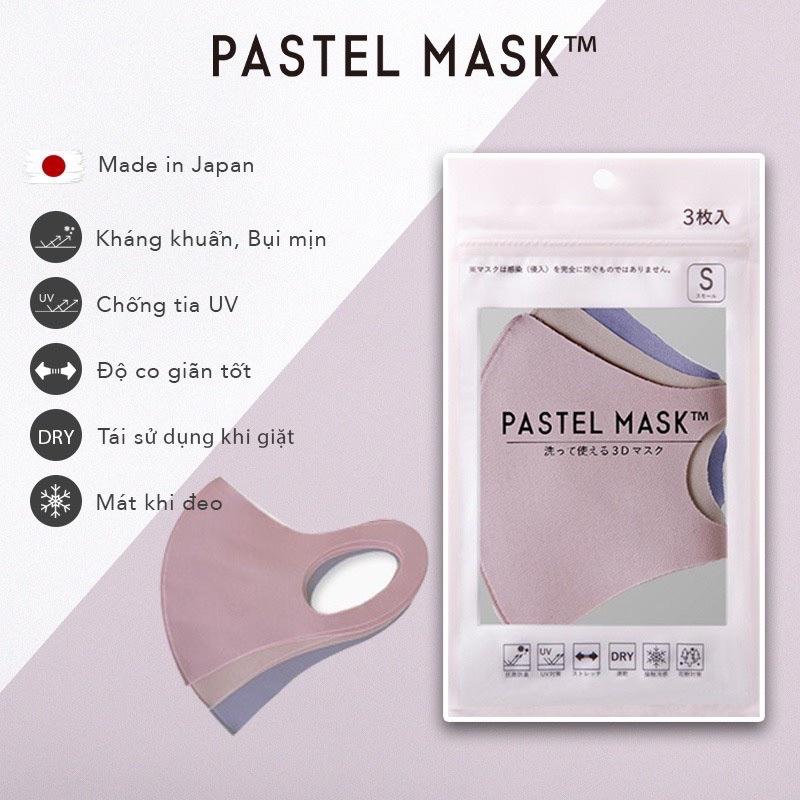 . Khẩu trang Pastel Mask Nhật Bản-duoc-ban-tai-Nguồn Hàng Siêu Rẻ