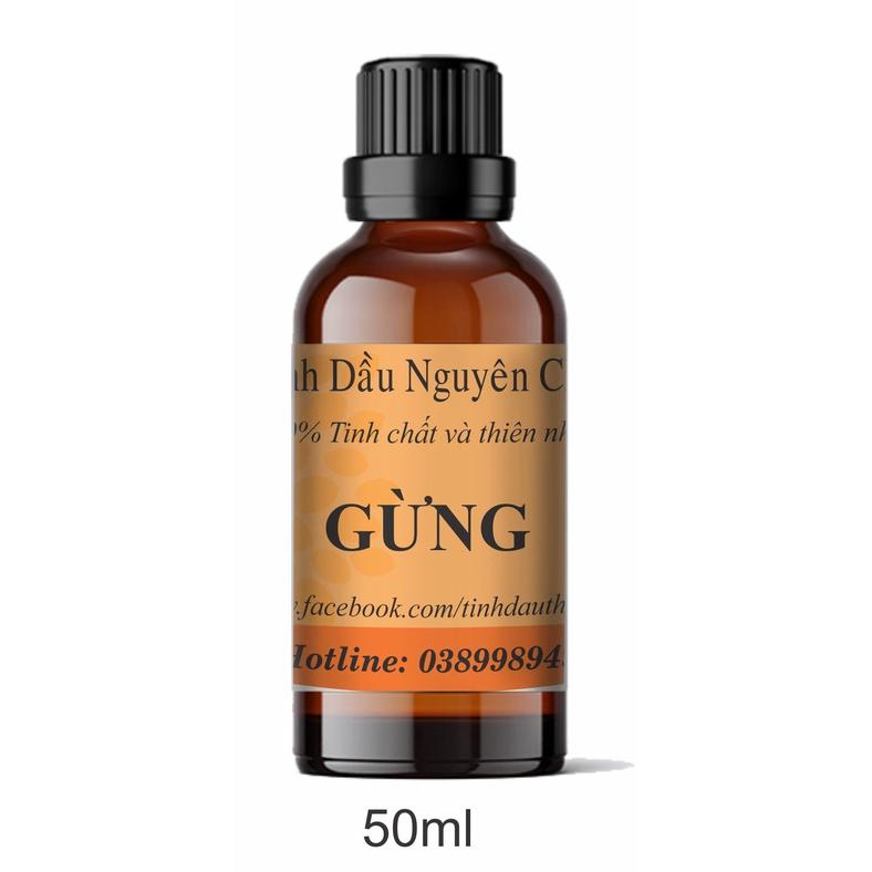 Tinh Dầu GỪNG -10ml/50ml/100ml-duoc-ban-tai-TINH DẦU THỦ ĐỨC