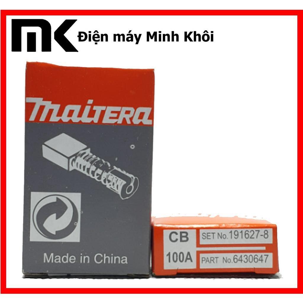 Chổi than 100 ( 10 x 6 x 14.5mm ) máy khoan, máy mài, máy cắt sắt...-duoc-ban-tai-Điện Máy Minh Khôi