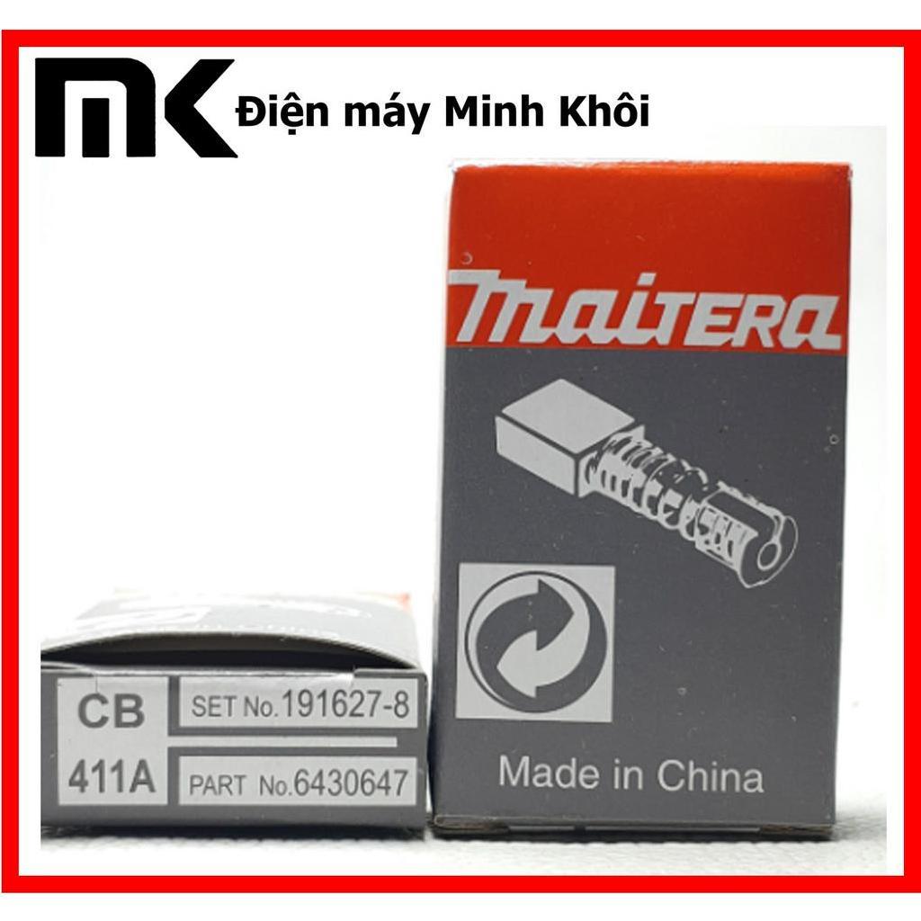 Chổi than 411 ( 8.5 x 6 x 12.5mm ) máy khoan, máy mài, máy cắt sắt...-duoc-ban-tai-Điện Máy Minh Khôi
