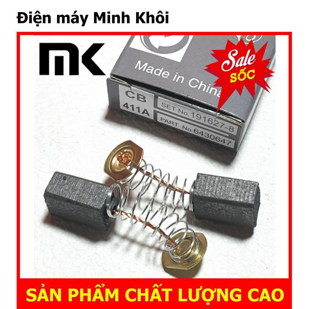 Chổi than 411 ( 8.5 x 6 x 12.5mm ) máy khoan, máy mài, máy cắt sắt...-duoc-ban-tai-Điện Máy Minh Khôi