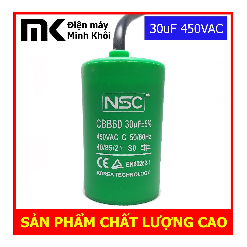 Tụ nhựa 30uf NSC -duoc-ban-tai-Điện Máy Minh Khôi
