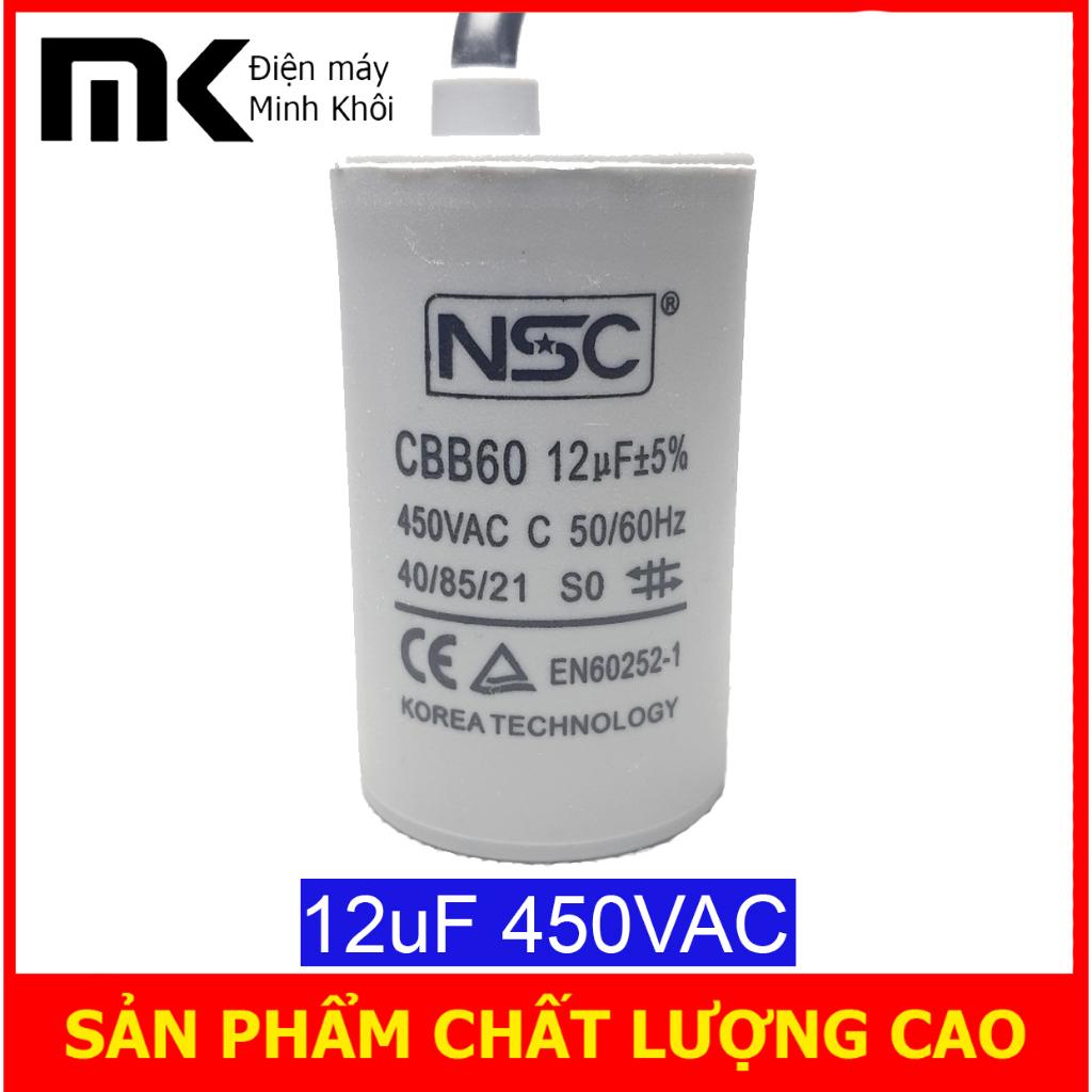 Tụ nhựa 12uf NSC -duoc-ban-tai-Điện Máy Minh Khôi