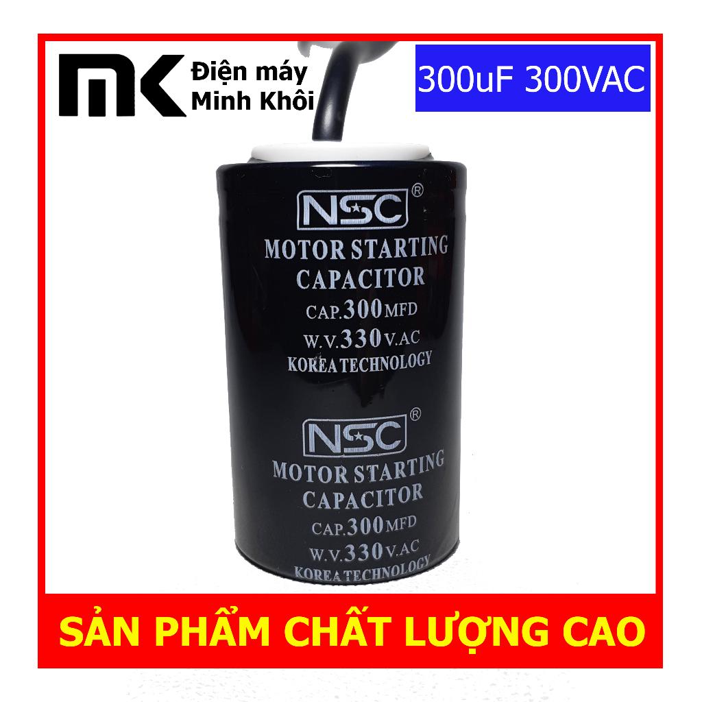 Tụ đề dây 300MFD NSC-duoc-ban-tai-Điện Máy Minh Khôi