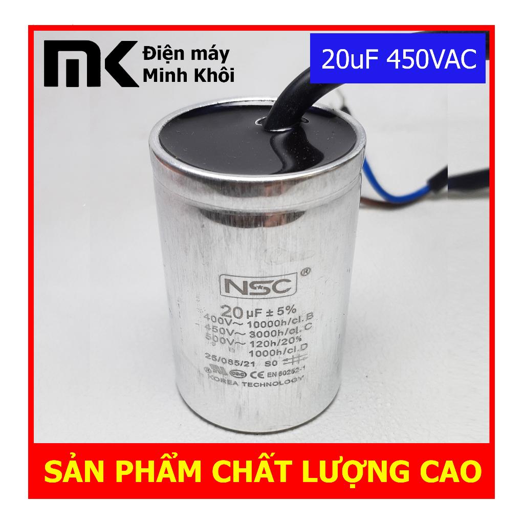 Tụ nhôm 20uf NSC -duoc-ban-tai-Điện Máy Minh Khôi
