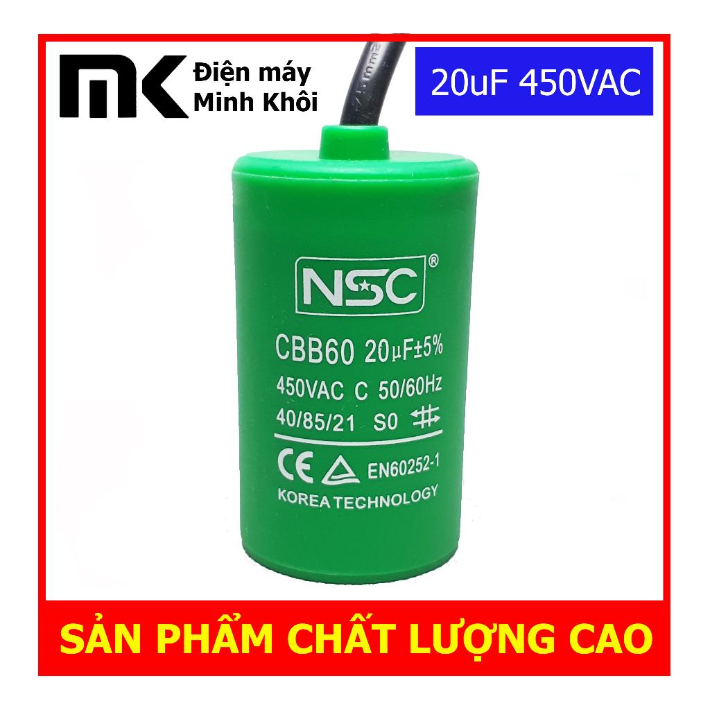 Tụ nhựa 20uf NSC -duoc-ban-tai-Điện Máy Minh Khôi