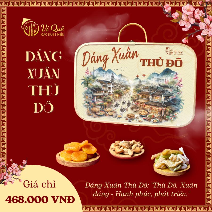 Giỏ quà tết 2024 Vị Quê - Quà tặng tết -DÁNG XUÂN THỦ ĐÔ | Giỏ quà tết 63 tỉnh thành giỏ tre đựng quà tết-duoc-ban-tai-Vị Quê - Quà Tặng Đặc Sản