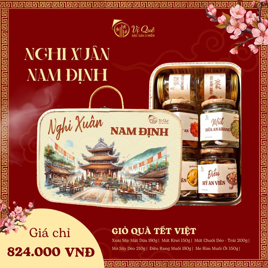 Giỏ quà tết 2024 Vị Quê - Quà tặng tết -HỒN XUÂN XỨ NGHỆ | Giỏ quà tết 63 tỉnh thành giỏ tre đựng quà tết-duoc-ban-tai-Vị Quê - Quà Tặng Đặc Sản