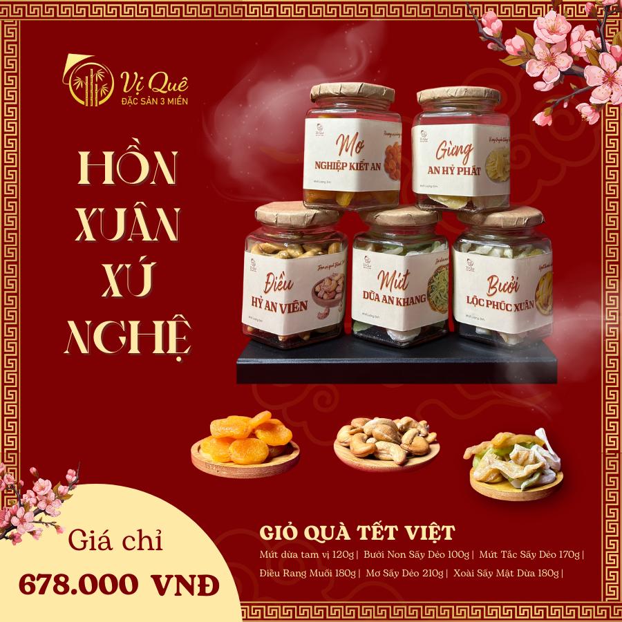 Giỏ quà tết 2024 Vị Quê - Quà tặng tết -HỒN XUÂN XỨ NGHỆ | Giỏ quà tết 63 tỉnh thành giỏ tre đựng quà tết-duoc-ban-tai-Vị Quê - Quà Tặng Đặc Sản