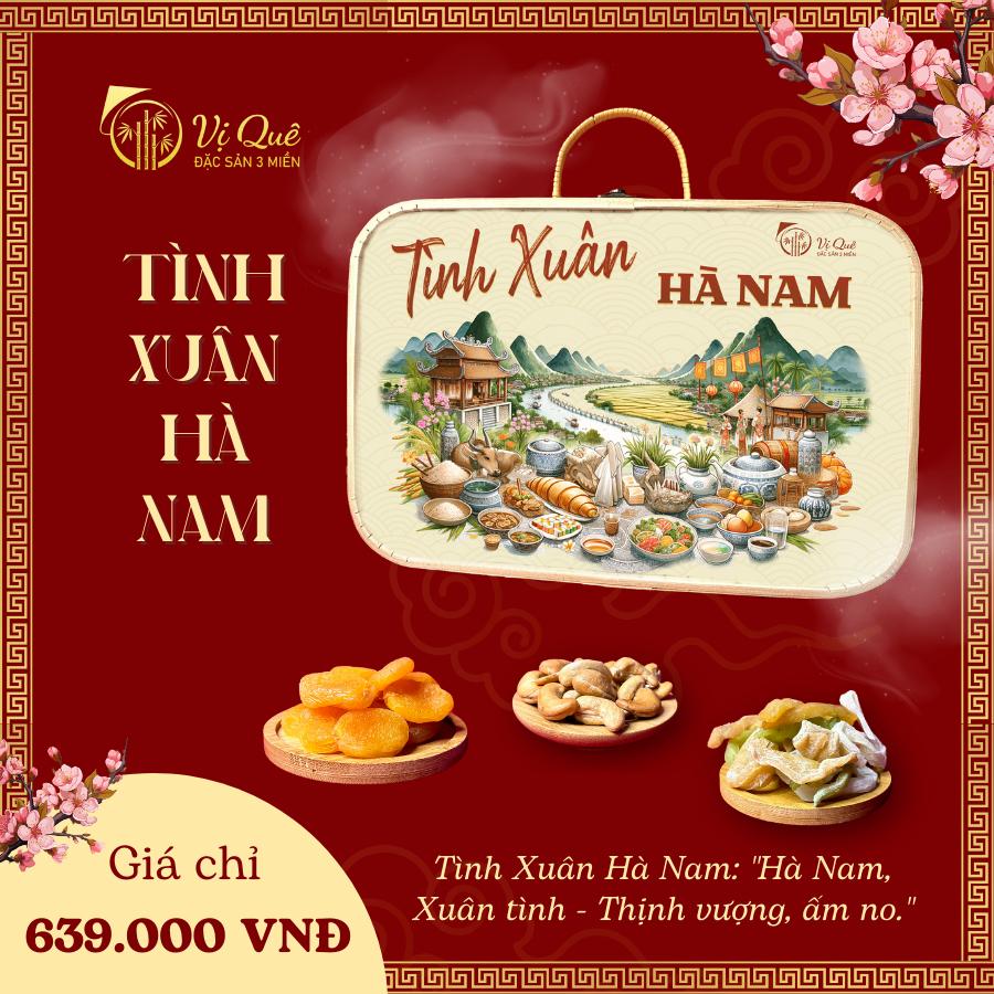 Giỏ quà tết 2024 Vị Quê - Quà tặng tết -TÌNH XUÂN HÀ NAM | Giỏ quà tết 63 tỉnh thành giỏ tre đựng quà tết-duoc-ban-tai-Vị Quê - Quà Tặng Đặc Sản