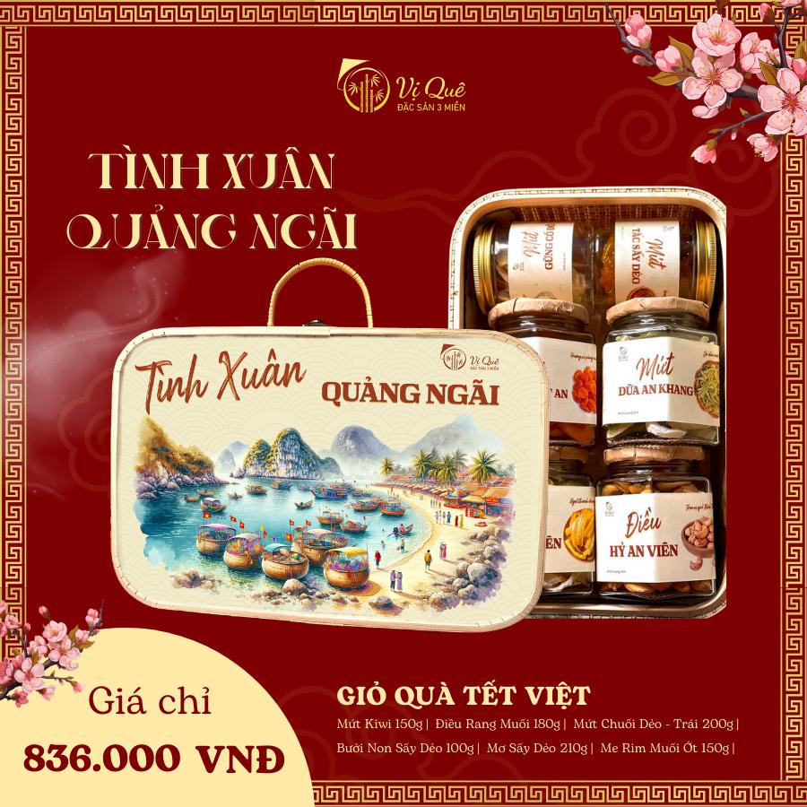Giỏ quà tết 2024 Vị Quê - Quà tặng tết -TÌNH XUÂN QUẢNG NGÃI | Giỏ quà tết 63 tỉnh thành giỏ tre đựng quà tết-duoc-ban-tai-Vị Quê - Quà Tặng Đặc Sản
