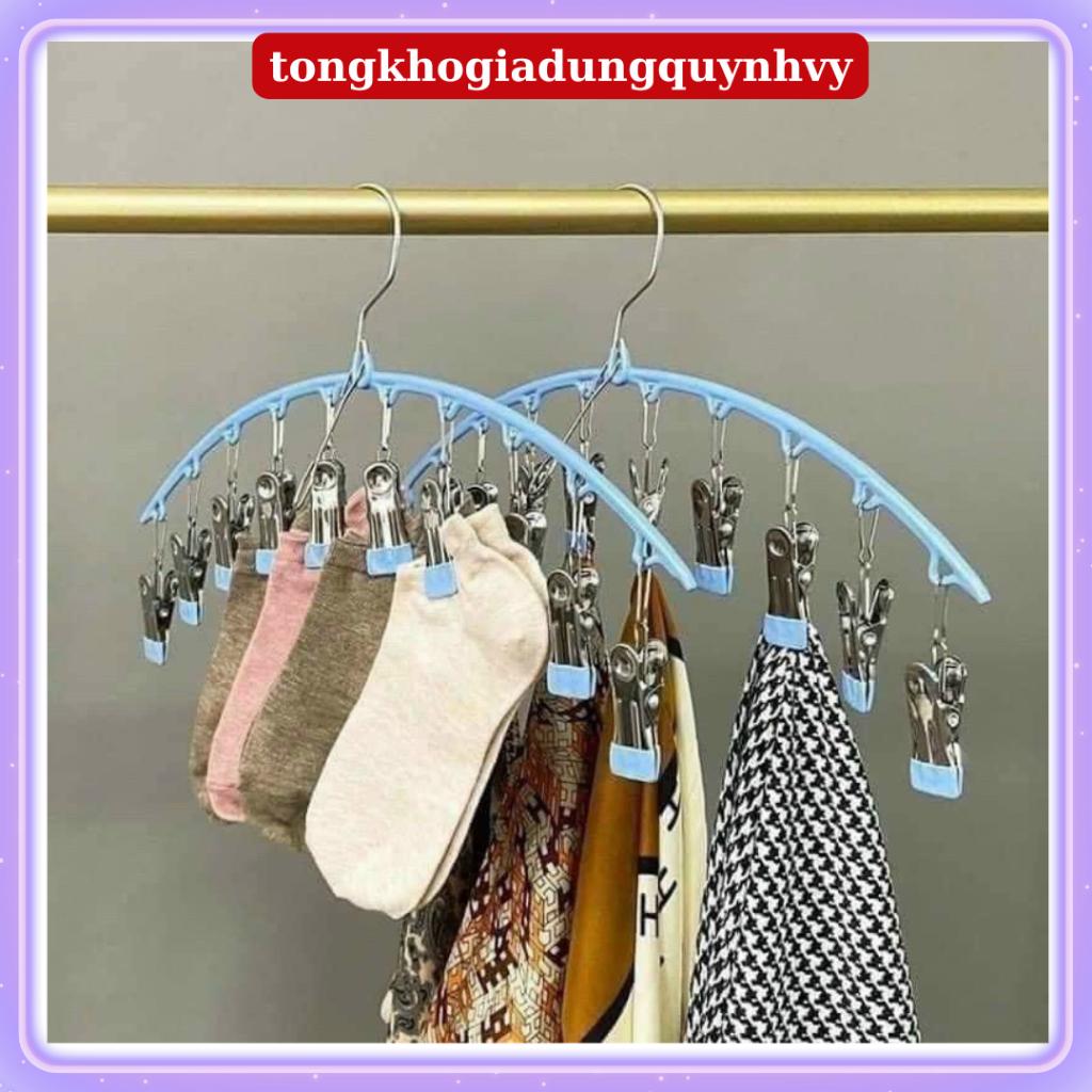 MÓC KẸP VÒM 10 MÓC PHƠI ĐỒ-duoc-ban-tai-Quỳnh vy