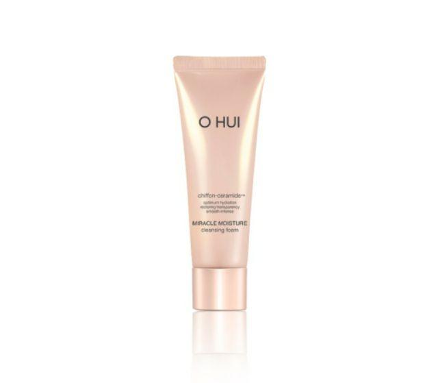 [ mini 40ml Trắng ] Sữa Rửa Mặt trắng da Dưỡng Ẩm Da làm sạch bụi bẩn tế bào sừng già OHUI extreme brightening foam-duoc-ban-tai-BTLoan