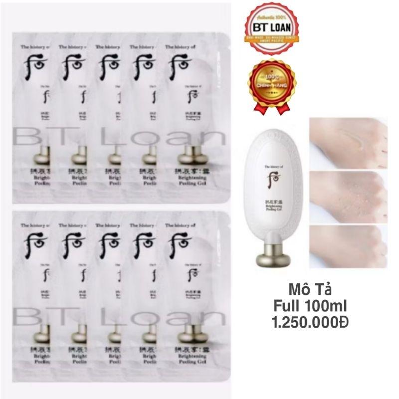 Gói tẩy tế bào chết dạng kỳ làm sáng da Brightening Gel whoo-duoc-ban-tai-BTLoan