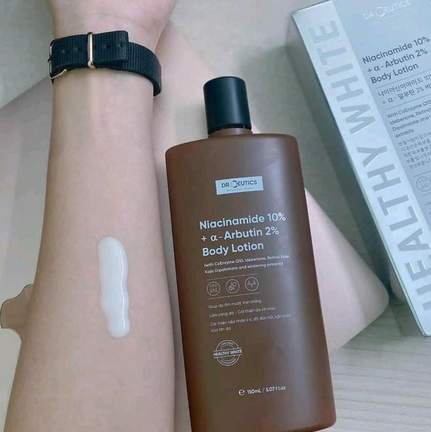 Sữa dưỡng thể Body Lotion NIACINAMIDE 10% ARBUTIN 2% 200gr-duoc-ban-tai-PiKy Beauty