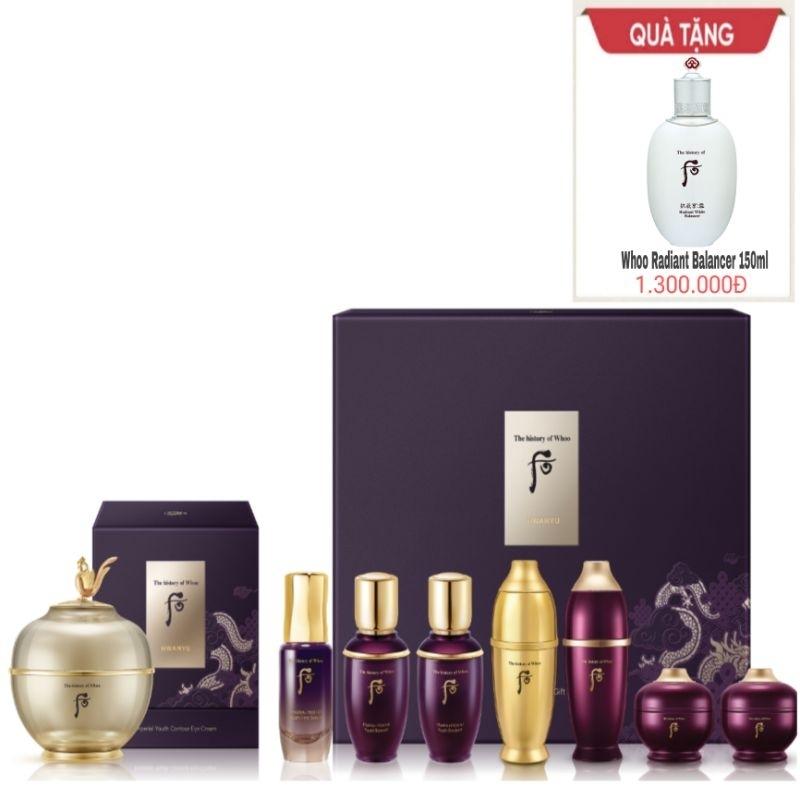 Set kem dưỡng da trẻ 10 tuổi hoàn lưu cao giải quyết mọi vấn đề về da trả lại vẻ đẹp thanh xuân của làn da whoo hwanyu-duoc-ban-tai-BTLoan