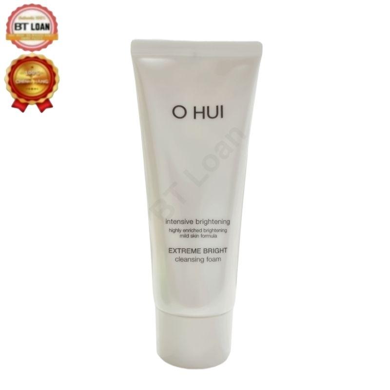 [ mini 40ml Trắng ] Sữa Rửa Mặt trắng da Dưỡng Ẩm Da làm sạch bụi bẩn tế bào sừng già OHUI extreme brightening foam-duoc-ban-tai-BTLoan
