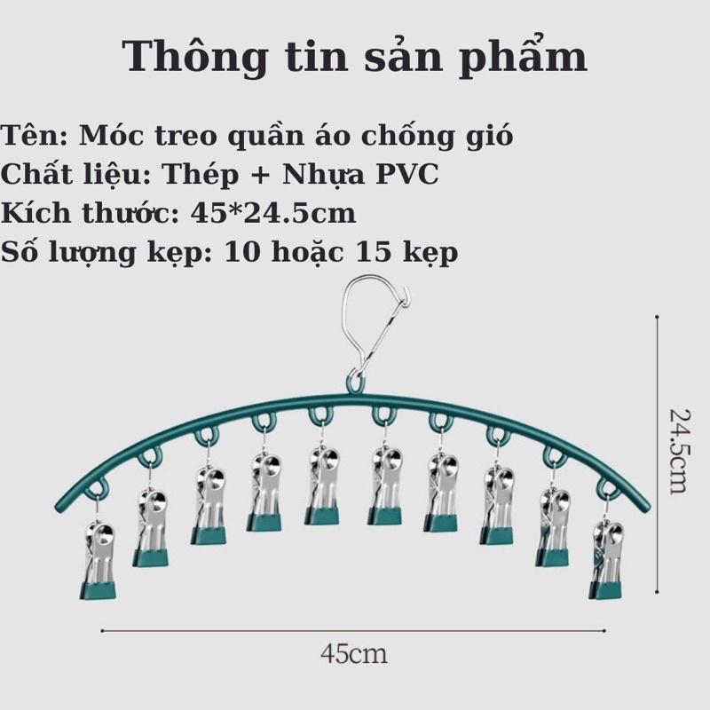 MÓC KẸP VÒM 10 MÓC PHƠI ĐỒ-duoc-ban-tai-Quỳnh vy